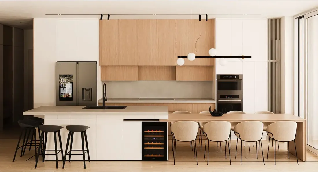 S & B Interiors by Rook Architects